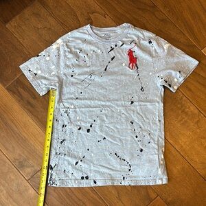 Polo Ralph Lauren Blue Splatter T-Shirt